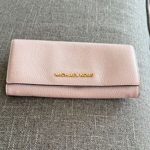 Michael Kors Blush Leather Wallet